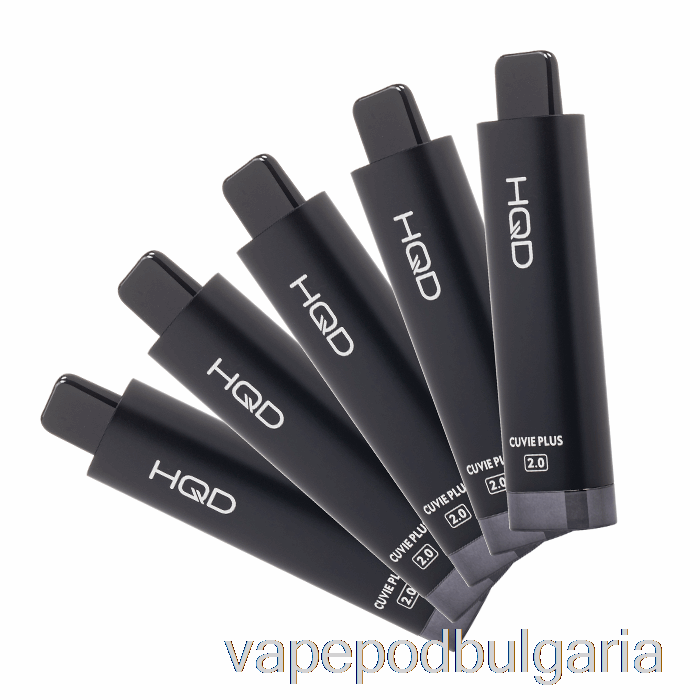 Vape 10000 Дръпки [5-pack] Hqd Cuvie Plus 2.0 9000 Disposable